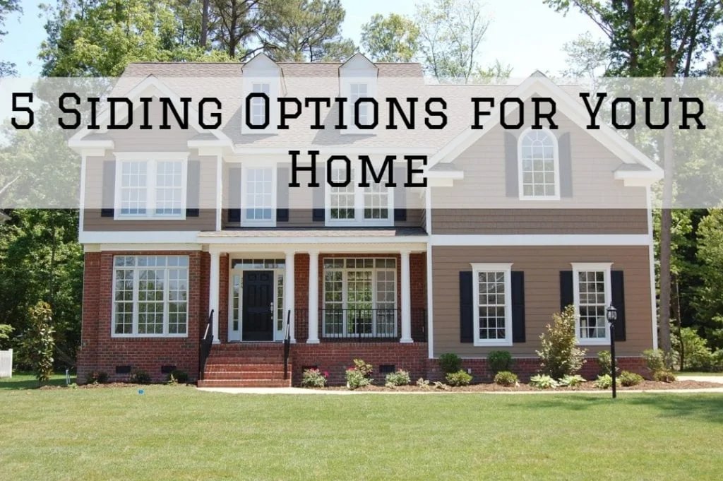 5 Siding Options for your home