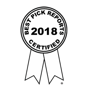 best pick reports certified logo