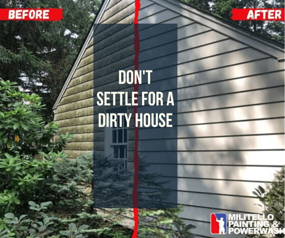 before and after vinyl siding